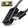 AXAGON RVD-HI20N, DisplayPort - HDMI 2.0b redukce / adaptér, 4K/60Hz
