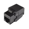 Solarix - MULTIPACK 24 ks,keystone CAT5E UTP RJ45 černý samořezný