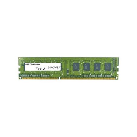 2-Power 4GB PC3-10600U 1333MHz DDR3 CL9 Non-ECC DIMM 2Rx8 ( DOŽIVOTNÍ ZÁRUKA )