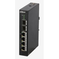 Dahua 4-port PoE switch (Managed, Hi-PoE) PFS4206-4P-120