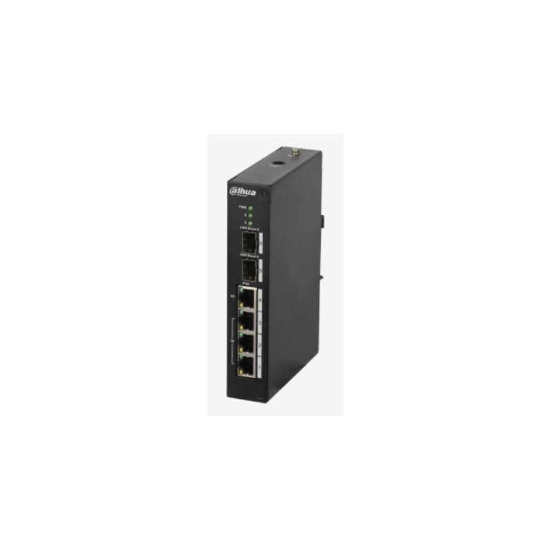 Dahua 4-port PoE switch (Managed, Hi-PoE) PFS4206-4P-120