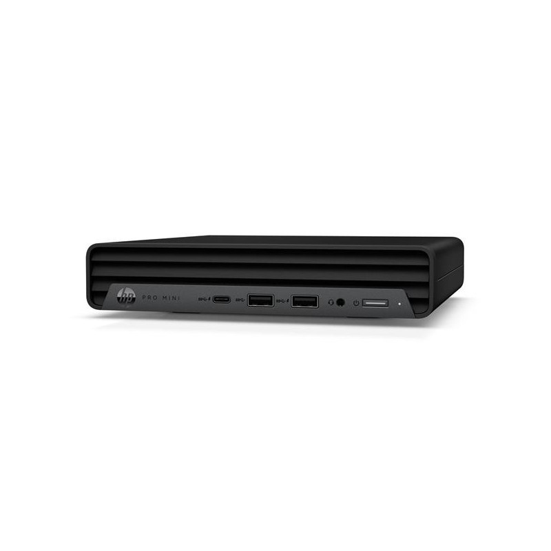 HP PC Pro Mini 400G9 i3-14100T,1x8GB DDR5, 512GB M.2 , Intel HD 2xDP+HDMI, WiFi 6+BT, usb kl. myš, 90W, FDOS, 3y onsite