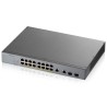 Zyxel GS1350-18HP 18 Port smart managed CCTV PoE switch, long range, 250W, 16x GbE, 2x combo RJ45/SFP