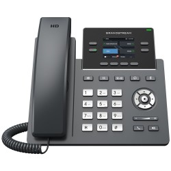Grandstream GRP2612, 2.4" TFT bar. displej, 2 SIP účty, 4 prog. tl., 16 BLF tl., dual port 10/100 Mb