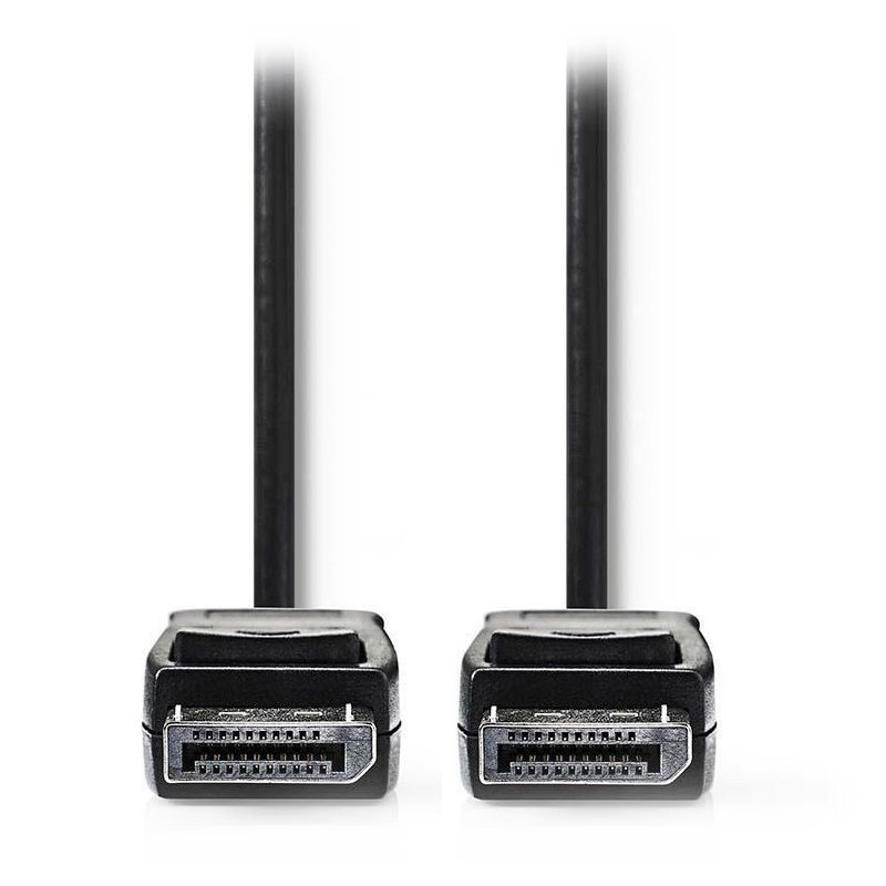 NEDIS kabel DisplayPort/ zástrčka DisplayPort - zástrčka DisplayPort/ 4K/ černý/ blistr/ 2m