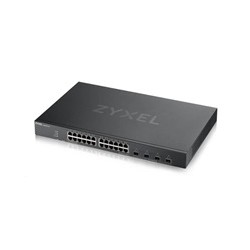 Zyxel XGS1935-28, 28 Port Lite-L3 Smart Managed Switch, 24x Gigabit Copper and 4x 10G SFP+, hybrid mode,