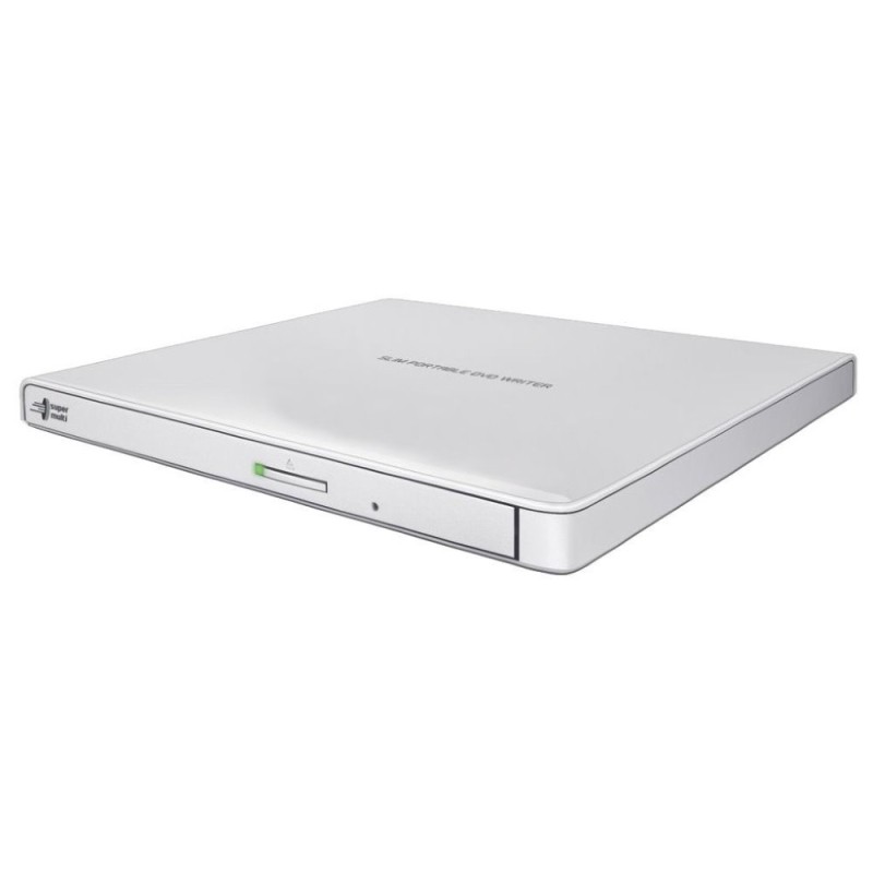 HITACHI LG - externí mechanika DVD-W/CD-RW/DVD±R/±RW/RAM GP57EW40, Slim, White, box+SW