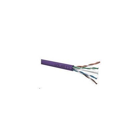 Solarix - instalační kabel UTP, CAT6, drát, LSOH, cívka 500m