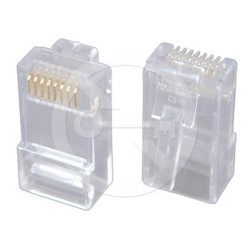 Solarix - konektor RJ45 CAT5E UTP 8p8c pro drát