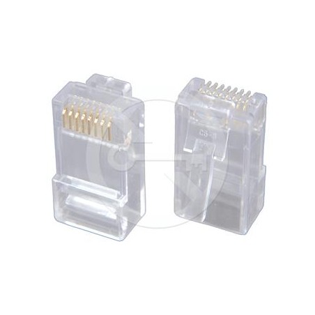 Solarix - konektor RJ45 CAT5E UTP 8p8c pro drát