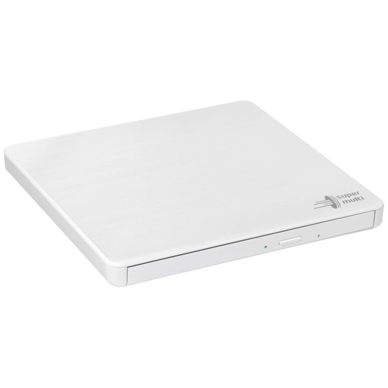 HITACHI LG - externí mechanika DVD-W/CD-RW/DVD±R/±RW/RAM GP60NW60, Slim, White, box+SW