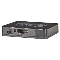 Nedis VSPL34002BK- HDMI Rozbočovač | 2 Porty port(s) | Vstup HDMI ™ | 2x výstup HDMI ™ | 4K@30Hz | 2.25 Gbps | Černá