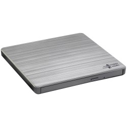 HITACHI LG - externí mechanika DVD-W/CD-RW/DVD±R/±RW/RAM GP60NS60, Slim, Silver, box+SW