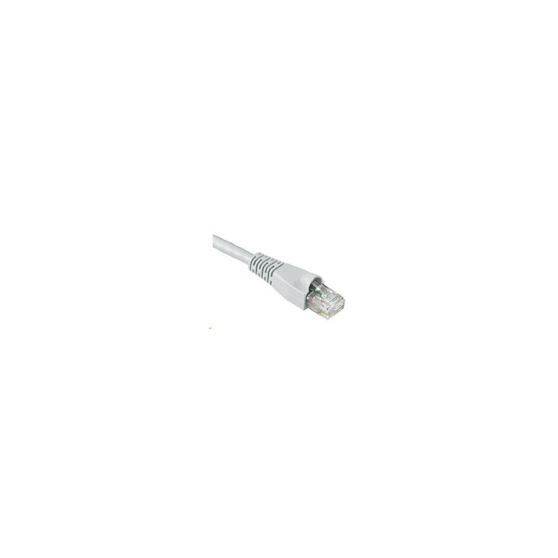 Solarix - patch kabel CAT5E UTP PVC 1m šedý snag-proof