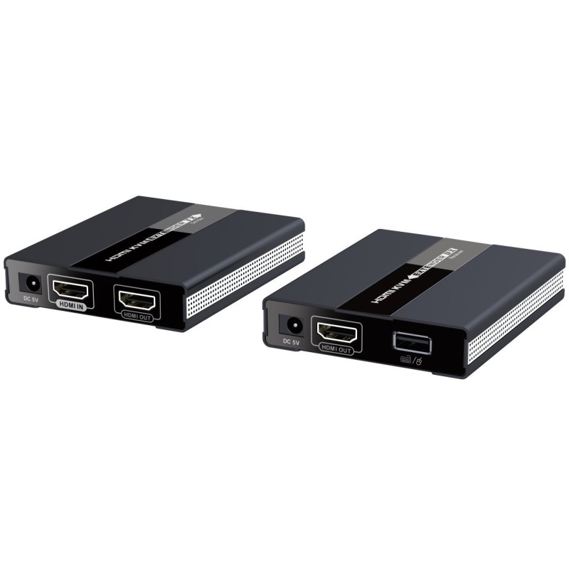 PREMIUMCORD HDMI extender s USB na 60m přes jeden kabel Cat5/6, bez zpoždění