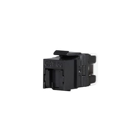 Solarix - keystone rychlozařezávací CAT5E UTP RJ45 černý