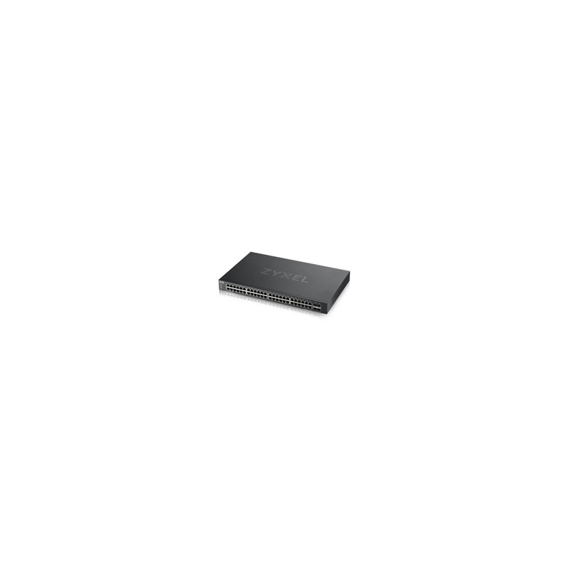 Zyxel XGS1935-52, 52 Port Lite-L3 Smart Managed Switch, 48x Gigabit Copper and 4x 10G SFP+, hybrid mode