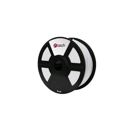 C-TECH tisková struna ( filament ) , PLA, 1,75mm, 1kg, bílá