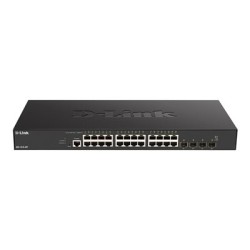 D-Link DXS-1210-28T 24 x 10G Base-T ports + 4 x 10G/25G SFP28 ports Smart Managed Switch