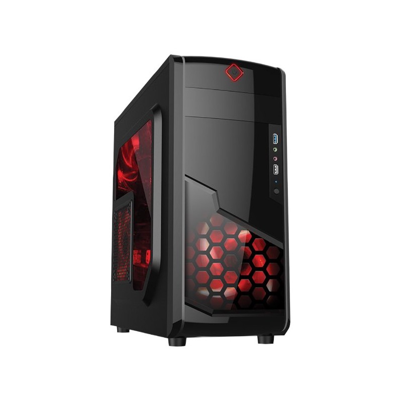 nJoy - Case CPCS-AC00UAH-BL, Entry Gamming SLEVA poškozený obal