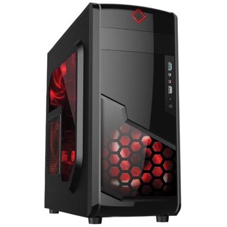 nJoy - Case CPCS-AC00UAH-BL, Entry Gamming SLEVA poškozený obal