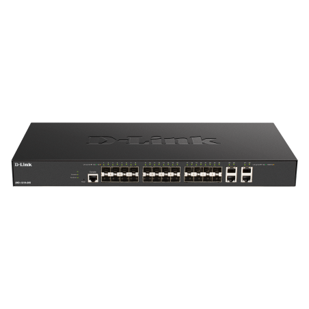 D-Link DXS-1210-28S 24 x 10G SFP+ ports + 4 x 10G Base-T ports Smart Managed Switch