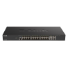D-Link DXS-1210-28S 24 x 10G SFP+ ports + 4 x 10G Base-T ports Smart Managed Switch