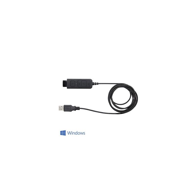 JPL BL-054MS+P kabel pro náhlavky s QD konektorem do USB