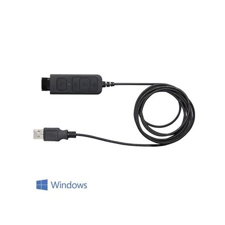 JPL BL-054MS+P kabel pro náhlavky s QD konektorem do USB