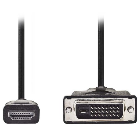 Nedis CCGB34800BK30 - Kabel HDMI – DVI | HDMI Konektor - DVI-D 24+1-Pin Zástrčka | 3 m | Černá barva