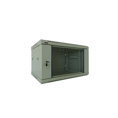ADEX rozvaděč 12U, 450mm, šedý, nástěnný, rozložený