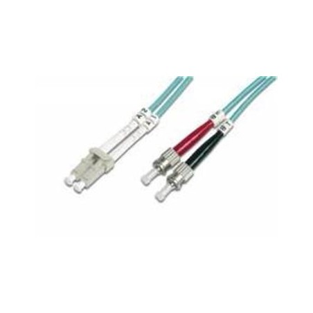 Optický patch kabel duplex LC-ST 50/ 125 MM 2m OM3