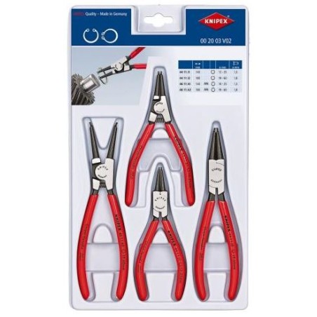 Knipex, Sada kleští na pojistné kroužky 002003V02