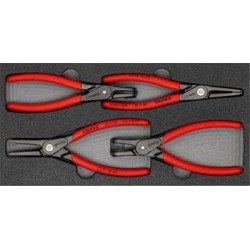 Knipex, Sada kleští V pěnové vložce 002001V09