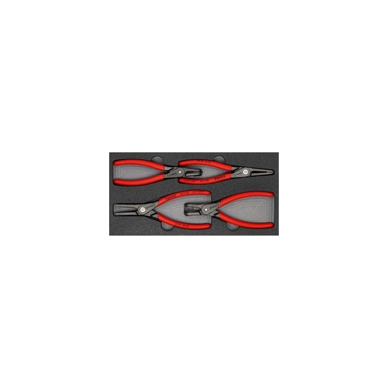 Knipex, Sada kleští V pěnové vložce 002001V09