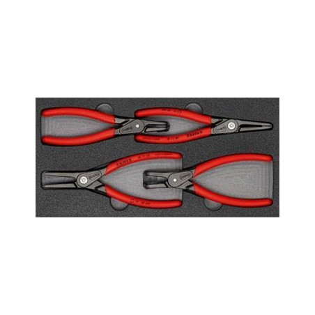Knipex, Sada kleští V pěnové vložce 002001V09