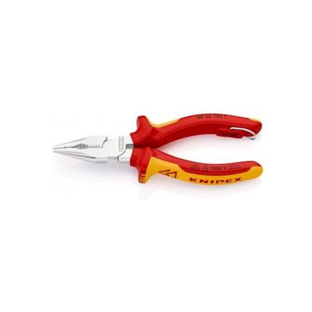 Knipex, 08 26 145 T, Kombinované úzké ploché kleště