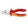 Knipex, 11 06 160 T, Odizolovací kleště S otevírací pružinou, univerzální 1107160