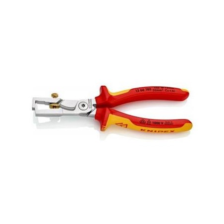 Knipex, 13 66 180, StriX® Odizolovací kleště s kabelovými nůžkami