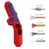 Knipex, 16 95 01 SB, ErgoStrip® Univerzální odizolovací nástroj