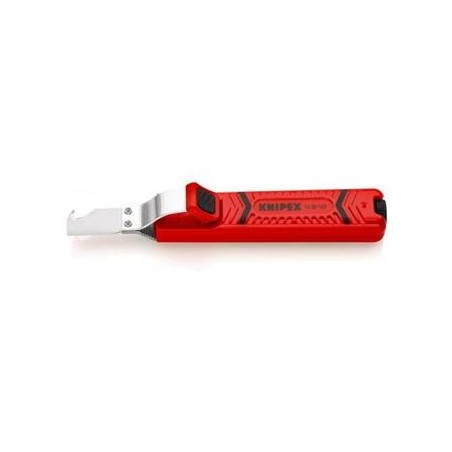 Knipex, 16 20 165 SB, Nástroj pro odstraňování plášťů Se skalpelovou čepelí