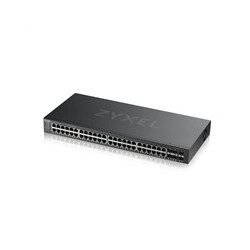 Zyxel GS2220-50 50-port L2 Managed Gigabit Switch, 44x gigabit RJ45, 4x gigabit RJ45/SFP, 2x gigabit SFP