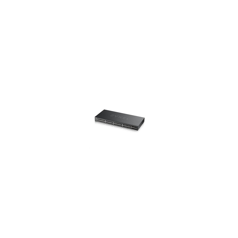 Zyxel GS2220-50 50-port L2 Managed Gigabit Switch, 44x gigabit RJ45, 4x gigabit RJ45/SFP, 2x gigabit SFP