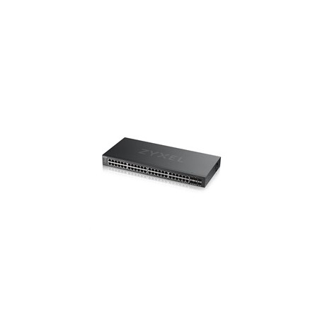 Zyxel GS2220-50 50-port L2 Managed Gigabit Switch, 44x gigabit RJ45, 4x gigabit RJ45/SFP, 2x gigabit SFP