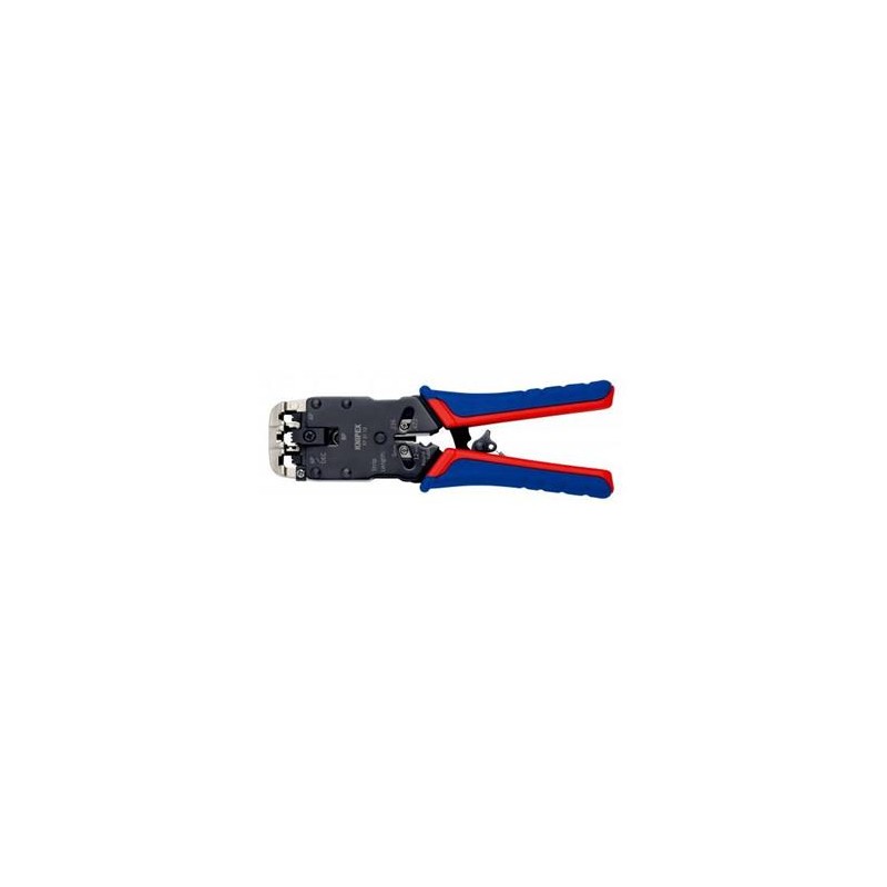 Knipex, 97 51 12, Lisovací kleště pro konektory RJ10,11,12,45