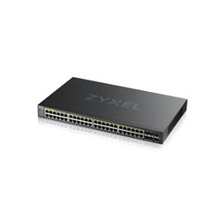 Zyxel GS2220-50HP 50-port L2 Managed Gigabit PoE Switch, 44x gigabit RJ45, 4x gigabit RJ45/SFP, 2x SFP, PoE 375W