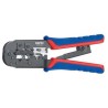 Knipex, 97 51 10, Lisovací kleště pro konektory RJ10,11,12,45