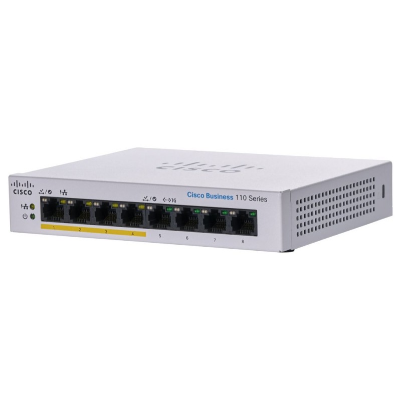 Cisco switch CBS110-8PP-D