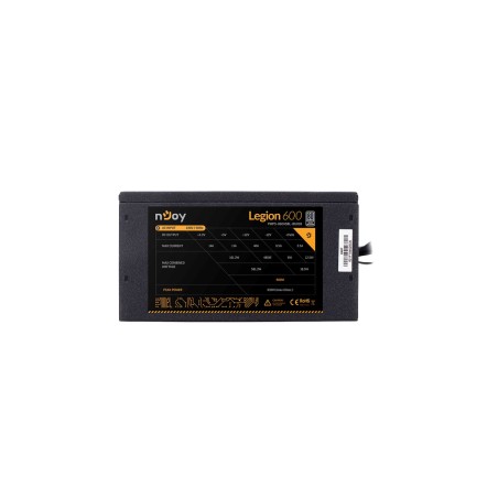 OPRAVENO nJoy zdroj Legion 600 PSU Semimodulární, Active PFC