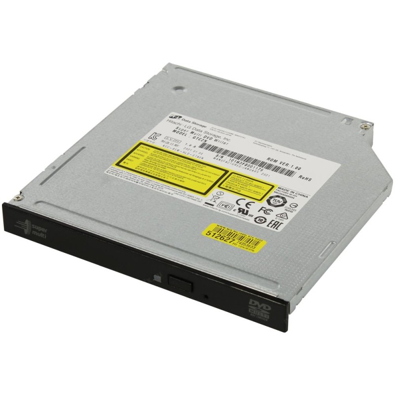 HITACHI LG - interní mechanika DVD-W/CD-RW/DVD±R/±RW/RAM/M-DISC GTC2N, Slim, 12.7 mm Tray, Black, bulk bez SW